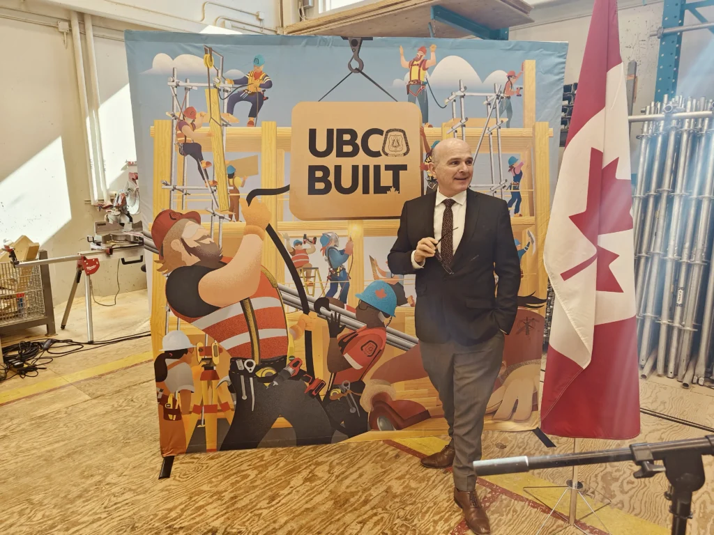 Canadian UBC members met with Minister of Employment Randy Boissonnault