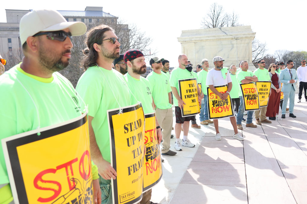 In Providence, RI, members stand up