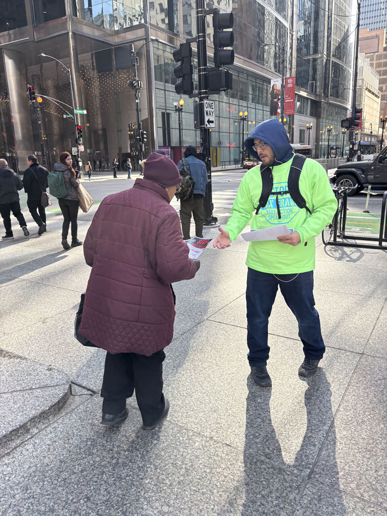 Leafleting in the Mid America Regional Council