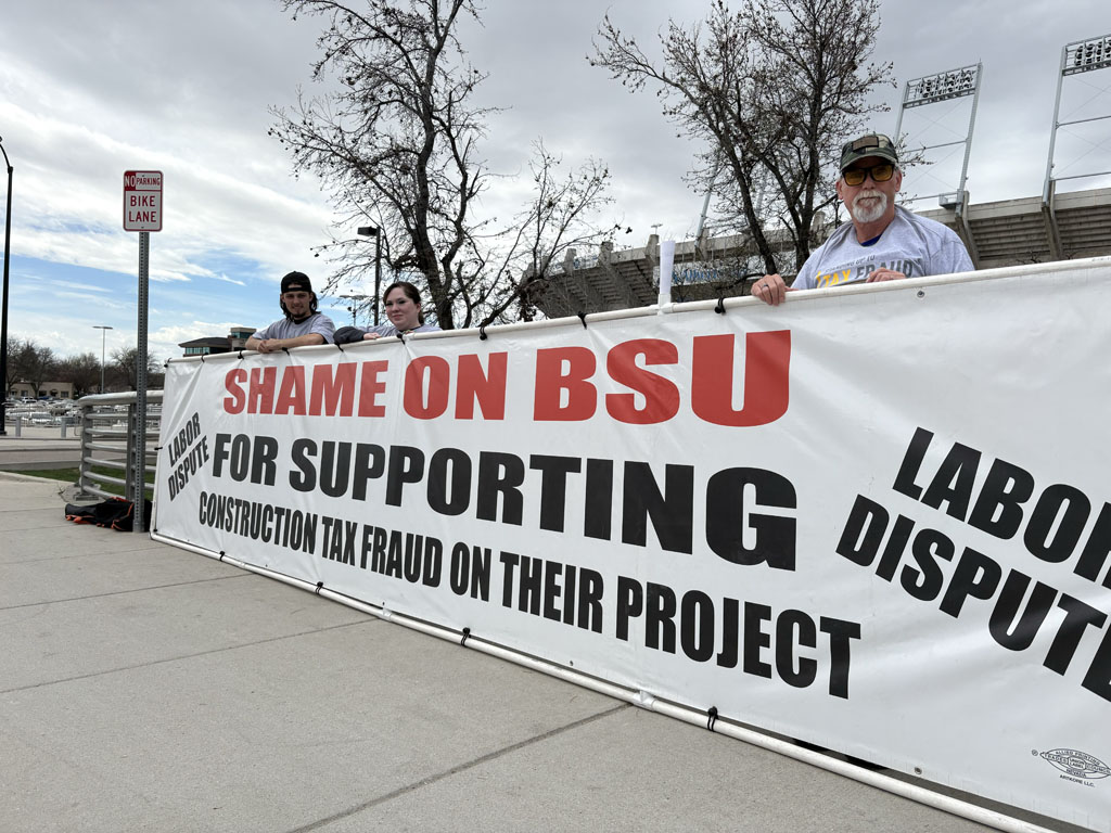 Local 208 members speak up at Boise State University