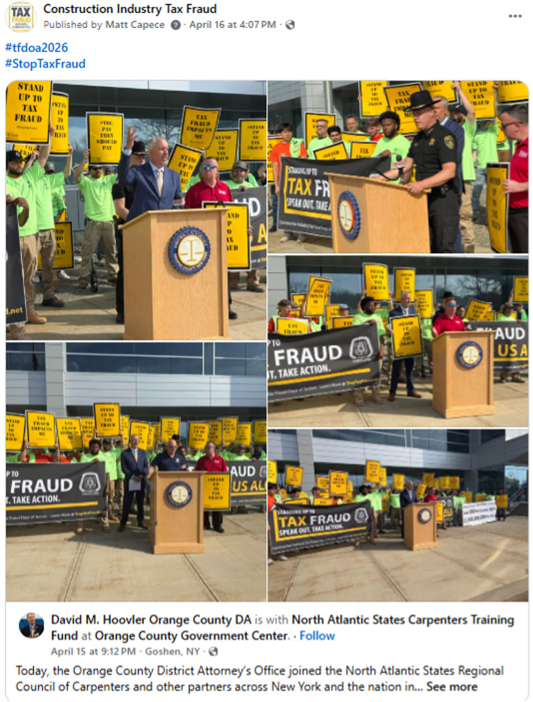 Standing Up in Orange County, NY