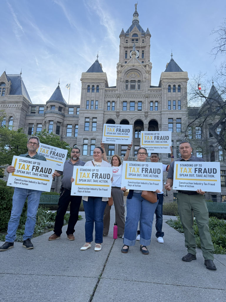 Standing up in Salt Lake City